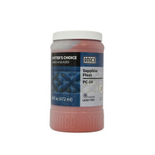 Amaco Potter's Choice Glaze - Sapphire Float, PC-24, Pint