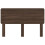 VidaXL vidaXL Headboard Brown Oak Engineered wood 4