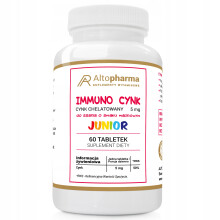 Alto Pharma Immuno Cynk Junior 60 tabletek