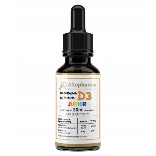 Alto Pharma Witamina D3 Junior 30 ml