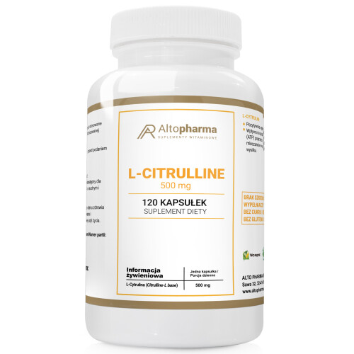 Alto Pharma L-Citrulline 120 kapsułek