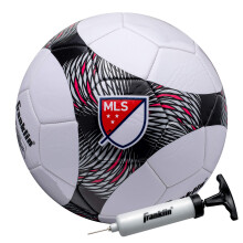 Balón de Fútbol Franklin Sports MLS Pro Vent - Tamaño Oficial - Cubierta Suave - Bomba Incluida