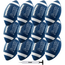 Franklin Sports 1000 Balón de Fútbol Infantil - Balón de Cuero Sintético para Niños - 12 Piezas