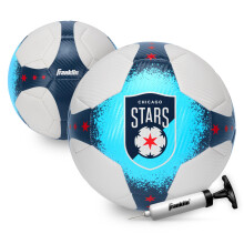 Franklin Sports NWSL Chicago Red Stars Voetbal - Officiële Maat 5 - Voor Kinderen en Volwassenen