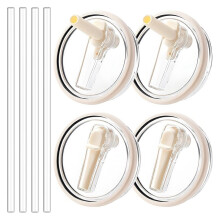 Couvercles de Rechange pour Gobelet de pour HydroJug de 1,2 L avec Poignée, Anti-Fuites et Anti-Déversement