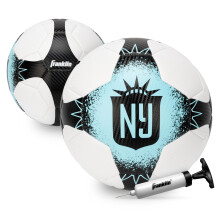 Franklin Sports NWSL NJ/NY Gotham Voetbal - Officiële Maat 5 - Voor Kids en Volwassenen
