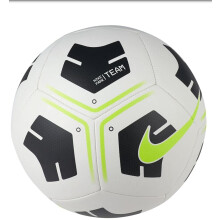 Nike Unisex's NK Park - Team Recreational Soccer Ball, White/Black/(Volt), 3