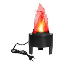 LED Fire Flame Effect Light Artificial Electric Flicker Campfire Lamp Party Decor Supplies for Bar Stage Home,EU Plug