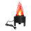 LED Fire Flame Effect Light Artificial Electric Flicker Campfire Lamp Party Decor Supplies for Bar Stage Home,EU Plug 2
