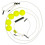 Franklin Sports Launch Line Baseball Hitting Trainer - IDB Swing Trainer + Schlagtraining 1