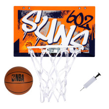 Franklin Sports NBA Phoenix Suns Canestro da Porta - Canestro Mini per Bambini con Pallone - Fan Shop NBA