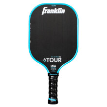 Franklin Sport Pro Pickleball Paddles - FS Tour Series Carbon Fiber Paddles - Official USA Pickleball (USAPA) Approved - Tempo Pro Player - 16mm Polym