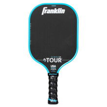 Franklin Sport Pro Pickleball Paddles - FS Tour Series Carbon Fiber Paddles - Official USA Pickleball (USAPA) Approved - Tempo Pro Player - 14mm Polym