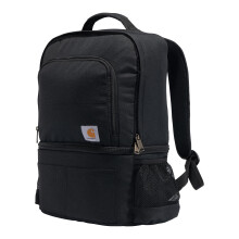 Mochila Nevera Carhartt Aislada para 24 Latas, Base Aislada, Resistente al Agua, Negra