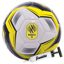 Franklin Sports MLS Nashville FC Voetbal - Officiële Maat 5 - Voor Kinderen en Volwassenen
