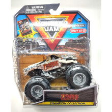Monster Jam Stadium Series Championship Collection Monster Truck - 1:64 Scale, Comes with Collectible Trading Card (Zombie)