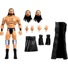 Mattel WWE Ultimate Edition Actionfigur & Zubehörset, Drew McIntyre 15 cm, austauschbare Köpfe & Hände, 30 Gelenkpunkte