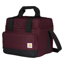 Carhartt Nevera Aislada de Dos Compartimentos, Material Repelente al Agua con Bolsillo Frontal para Camping, Playa y Viaje, 24 Lat.