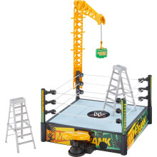 Mattel WWE Money in The Bank Cash-in Ring Spielset mit 2 Spielmodi & 40+ Geräuschen & Phrasen