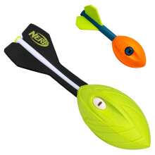 Franklin Sports NERF Vortex Schaumfußball Dual Power Pack - NERF Ultra Grip + Pocket Vortex Set - Ideal für Kinder