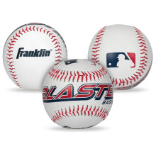 Franklin Sports Blaster Baseball 3PK - Officiell 70mm Lättvikts Foam Core Baseball - Pro-Style för Barn, Tonåringar + Vuxna