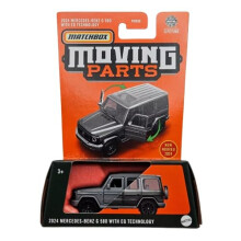 Matchbox Moving Parts, 2024 Mercedes-Benz G 580 W/EQ-Technologie, Grau, 1:64 Maßstab