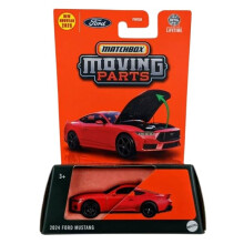 Matchbox Moving Parts, 2024 Ford Mustang, Rot, 1:64 Maßstab Diecast
