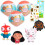 Disney Disney Moana Blind Box Partygeschenke - Bundle mit 3 Mini-Plüschfiguren & Stickern 1