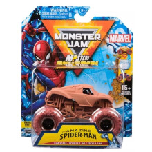 Monster Jam Marvel Serie 1 Truck 1 Die-Cast Monster Truck, Mystery Mudders Waschen zum Enthüllen, 1:64 Maßstab