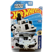 Hot Wheels Steamboat William [Schwarz & Weiß], Screen Time 10/10, 166/250, 1:64 Maßstab Diecast Auto