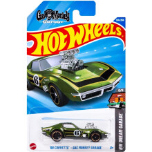 Hot Wheels '68 Corvette Gas Monkey Garage, Grün, HW Dream Garage Sammlung 5/5, 134/250