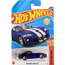 Hot Wheels '96 Dodge Viper GTS [Blau], Then & Now 4/10, 176/250, 1:64 Maßstab Diecast Auto