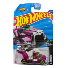 Hot Wheels Rig Storm [Púrpura] Treasure Hunt, X-Raycers 9/10, 110/250, Coche Diecast 1:64