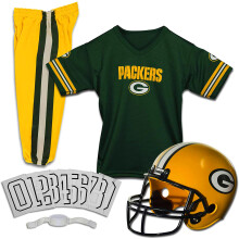 Franklin Sports Green Bay Packers Kids Football Uniform Set - NFL Kostuum voor Jongens & Meisjes