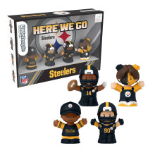 Pittsburgh Steelers Nfl Little People Collector Set | Alternate Jersey