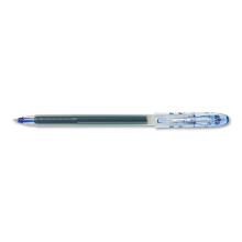 Pilot 14002 Rollerball Gel Pen,.7mm,Nonrefillable,Clear Barrel,Blue Ink