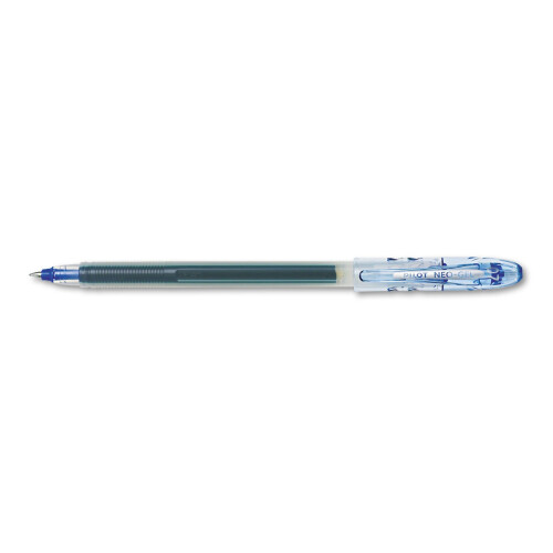 Pilot Pilot 14002 Rollerball Gel Pen,.7mm,Nonrefillable,Clear Barrel,Blue Ink