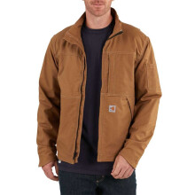 Carhartt Men's Flame-Resistant Full Swing Quick Duck Jacket-Carhartt Brown-X-Large