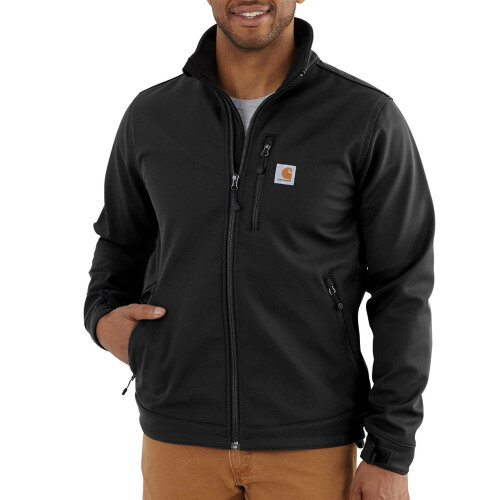 Carhartt Carhartt Herren Rain Defender Relaxed Fit Softshell-Jacke, Schwarz, X-Large