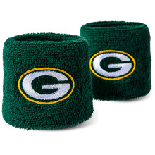 NFL Green Bay Packers Franklin Sports Braccialetti Ricamati, Taglia Unica