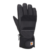 Carhartt Men's Waterproof Thermal-Lined Secure Cuff Glove, Black, XX-Large