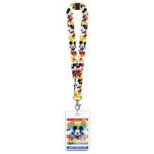 Disney 85926 Lanyard Mickey Mouse El Único y Original, Multicolor, 3"