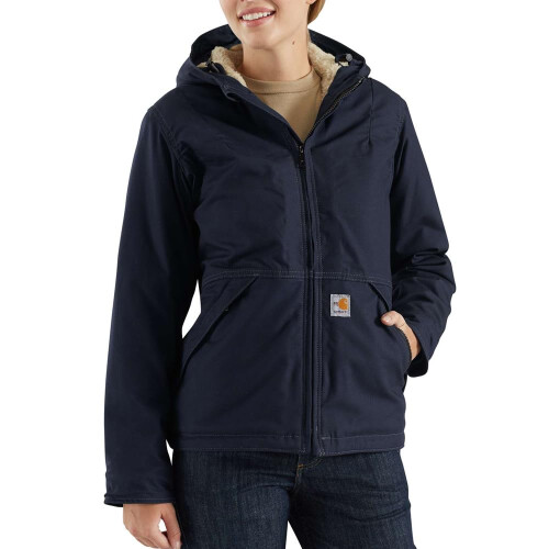 Carhartt Giacca Carhartt Donna Resistente al Fuoco Full Swing Quick Duck, blu scuro, 2X-Large