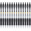 Pilot Stylos Gel Pilot G2 Premium, Pointe Extra Fine 0.5 mm, Pack de 14, Noir 1