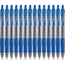 Pilot G2 Bolígrafos de Gel Premium, Punta Gruesa 1 mm, Tinta Azul, Paquete de 14
