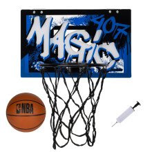 Franklin Sports NBA Orlando Magic Canestro da Porta - Mini Pallone da Basket per Bambini