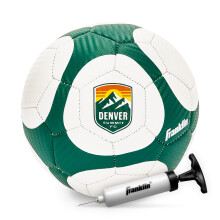 Franklin Sports NWSL Denver Summit Soccer Ball - Kids Mini Size 1 Soccer Ball - Skill + Training for Kids + Adults - Boys + Girls - Official Team