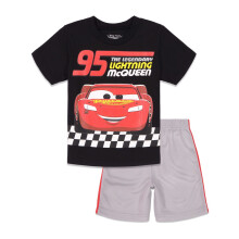 Disney Pixar Cars Lightning McQueen Jungen T-Shirt & Shorts Set 4T
