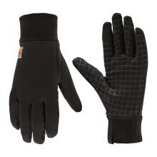 Guantes forrados Carhartt para hombre, negro, mediano