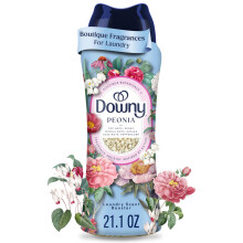 Downy Boutique Botanicals Perlas Aromatizantes para Lavado, Aroma PEONIA, 21.1 oz, Fragancias Boutique